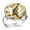 Multi 2, variant on Roosters Hens Eggs Pattern Stainless Steel Rings for Women, Open Adjustable Ring Promise Ring Jewelry Gifts