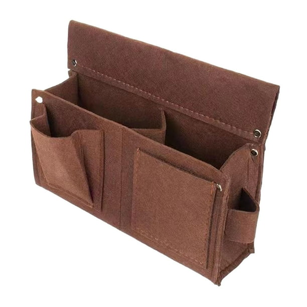 Cinturón para herramientas de construcción, Portaherramientas para cinturón, Bolsa de herramientas resistente para electricista sin cinturón, Accesori Marrón 26x19x8cm