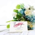 thumbnail image 4 of HOOWIFFY 30Pcs Paper Thank You Cards for Business with Assorted Colors Easy to Include in Packaging, 4 of 6