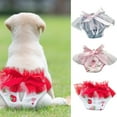 thumbnail image 2 of Meidiya 3Pcs Pet Dog Physiological Shorts Puppy Diapers Pants Breathable Panties Pet Sanitary Pantie Diaper Underpants for Small & Female Dogs, 2 of 6