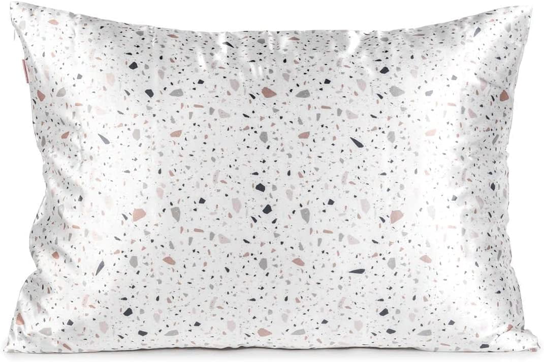 Kitsch 100 Satin Pillowcase with Zipper Cooling Vegan Silk Soft