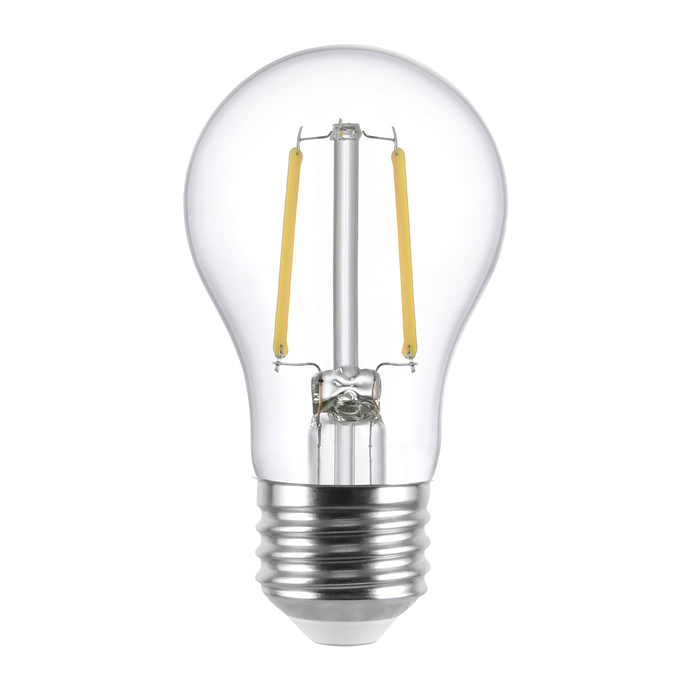 Great Value LED Ceiling Fan Bulb, 3-Watt (25W Eqv.) A15 Shape E26 Base Daylight, 2 Pack, CA