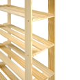 thumbnail image 3 of 6 Shelf Slatted Storage Unit Natural | Furniture Dash, 3 of 4