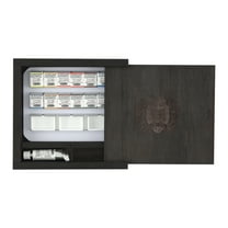 Schmincke Horadam Watercolor Set - Exclusive Limited Edition Wooden Box -12 Half Pans, 5ml Titanium White, 3 Empty Pans, Made in Germany for professionals, artists, painters