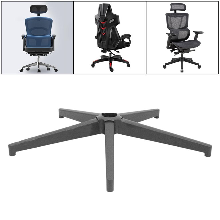 Removable Swivel Chair Base ,Reinforced Metal Leg ,Replaceable Office Furniture Accessories ,Universal Desk Chair Base for Office Gaming Chair Style C