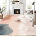 thumbnail image 6 of 1PC Watercolor Style Area Rug Partial Carpet, Lightweight Washable Easy-to-Care Carpet Mat Festival Gift, Suitable for Bedroom, Living Room, Office, Dining Room, Hallway, Room Accessories, 6 of 10