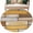 Brown, Mustard Yellow, variant on Blue Beige Brown Vintage Round Area Rug 6Ft Washable Circle Rugs for Bathroom Office, Retro Farmhouse Elegant Pastoral Non-Slip Carpet Floor Mats Indoor Outdoor Carpet Runner Aesthetic Home Decor