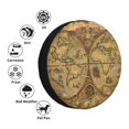 thumbnail image 4 of Fotbe World Map1 Funda de Llanta de Repuesto con Estampado, Engrosada, Ajuste Universal para Jeep, Remolque, RV, SUV, Camión-16 inch, 4 of 6