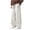 A Beige, variant on Tactical Work Pants for Men Cameland Man Solid-Color Loose Casual Multiple Pocket Drawstring Workwear Belted Pants Black XXL