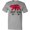 AC-Heather Grey, variant on Plaid Daddy Bear with Arrow T-Shirt