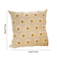 thumbnail image 3 of Stereo Embroidery Floral Pillowcase Sofa Pillowcase Living Room Cushion Pillowcase Decorative Ornaments, 3 of 5