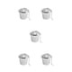 thumbnail image 1 of Ounissouiy Filtro de especias, condimentos cilíndricos de acero inoxidable, filtros de café, colador de té, utensilios de cocina para el hogar, Type2 NO2, 1 of 6