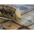 thumbnail image 3 of Ambesonne American Quilted Coverlet 3 Pcs, Nostalgic Wild Western, Queen Size, Brown Yellow, 3 of 4