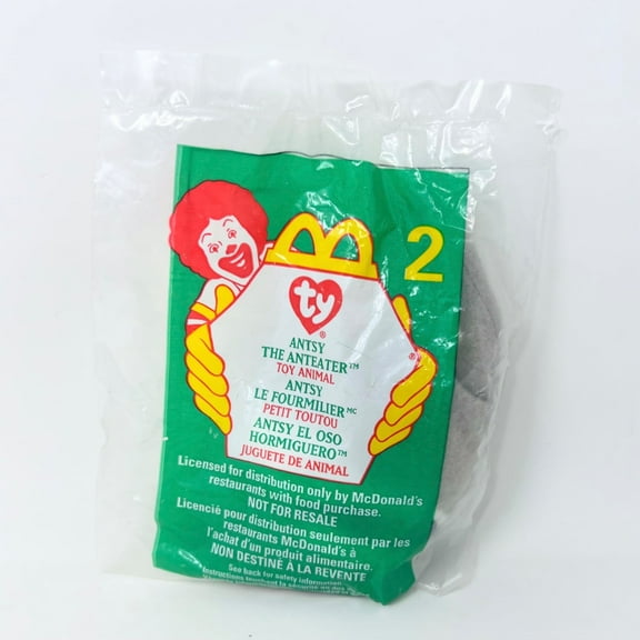 McDonald's Happy Meal Toy Ty Teenie Beanie Babies Antsy The Anteater