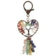 thumbnail image 1 of Llavero de cristal con diseño de árboles de la vida, colgante decorativo de cristal natural mixto, decoración colgante, 1 of 7