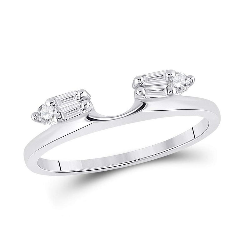 Wedding ring wraps for solitaire discount