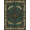 Green Brown Tan, Pattern 10, variant on ODIKA 8'x10' Washable Area Rug Non-Shedding, Easy Care, Cabin Vintage Bass Angler Motifs Theme Trout Lure Fishing Fish Refined for King Size Bedroom Under Bed, Master Suite
