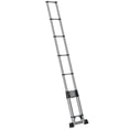 thumbnail image 6 of HomeCozy 12.5FT Telescoping Ladder w. Stabilizer/Wheels/Cargo Hold,Adjustable Folding Extension Ladder A Frame 8+8 Foot Step Ladders for Home,,330lbs Capacity, 6 of 7