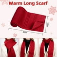 thumbnail image 5 of DAKIMOE Winter Hat and Scarf Gloves Headband Set, Warm Fleece Beanie Knit Touchscreen Gloves for Women Men, 5 of 8