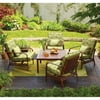 Palm Trees 5pc Chat Set-green-chair Box