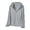 Grey2, variant on Mens Summer Shirts, Men's UPF 50+ Sun Outdoor Lightweight Full Zip Hoodie Jacket Long Sleeve Fishing Hiking Shirt Microfiber Tee Shirts for Men Black XXL