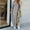 F-214Grey, variant on Women's Dress Long Sleeve Lapel Solid Color Buttons Side Split Fashion Comfortable Loose Fit Maxi Dresses With Pockets For Casual Daily Wear,Beige,L