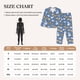 thumbnail image 4 of Balery Chicken Family Conjunto de Pijama con Estampado para Mujer, Conjunto de Dos Piezas con Manga Larga, Ropa de Dormir Suave con Bolsillos, Pijamas Cómodos-Medium, 4 of 7