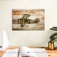 thumbnail image 3 of Elephant Stock Cartoon Airplane Wall Art - Transportation Canvas Canvas - 12" x 8", 3 of 8