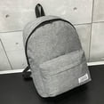 thumbnail image 3 of Student Solid Color Canvas Backpack Bag Fashion Travel College Style Backpack, 3 of 5
