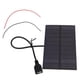 thumbnail image 1 of Paneles solares de bricolaje de silicio monocristalino, paneles solares de bricolaje de silicio monocristalino de 1,5 W 5 V Diseño fácil de usar del panel solar en V, 1 of 8