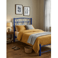 thumbnail image 1 of Cama Individual de acero Modelo Roma color Azul, 1 of 4