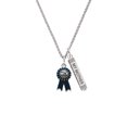 thumbnail image 2 of Delight Jewelry Silvertone Best in Show Blue Ribbon Silvertone Always My Mother Bar Charm Necklace, 23", 2 of 4