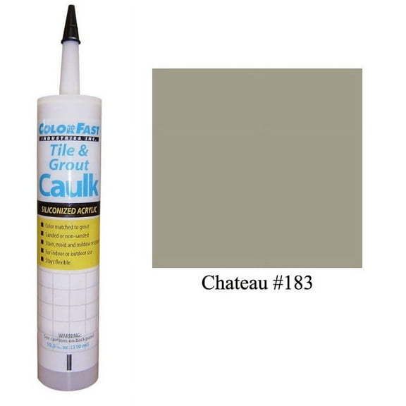 ColorFast Latex Colored Caulk - CBP Color Line: Chateau Sanded