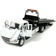 International Durastar 4400 Flatbed Tow Truck Die-cast Car, Toys for Kids and Adults