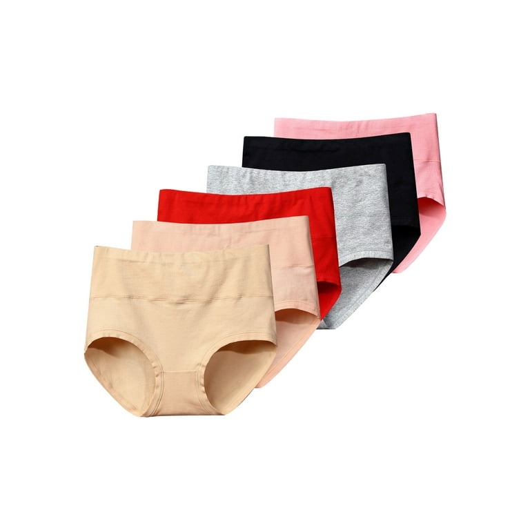 Women Underwear High Waist Cotton Panties Girl Pregnant Ladies