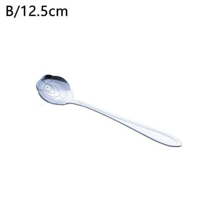 

Stainless Steel Rose Coffee Spoon Christmas Gift Tableware Decoration F2F7