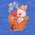 thumbnail image 2 of CafePress - Bunny Rabbit In An Easter Basket Baby Football Bod - Cute Infant Baby Football Bodysuit, 2 of 3