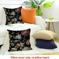 thumbnail image 4 of ZFLMY Skull and floral pattern pillow inserts - home décor fits the sofa bed inside the car 18x18in, 4 of 5