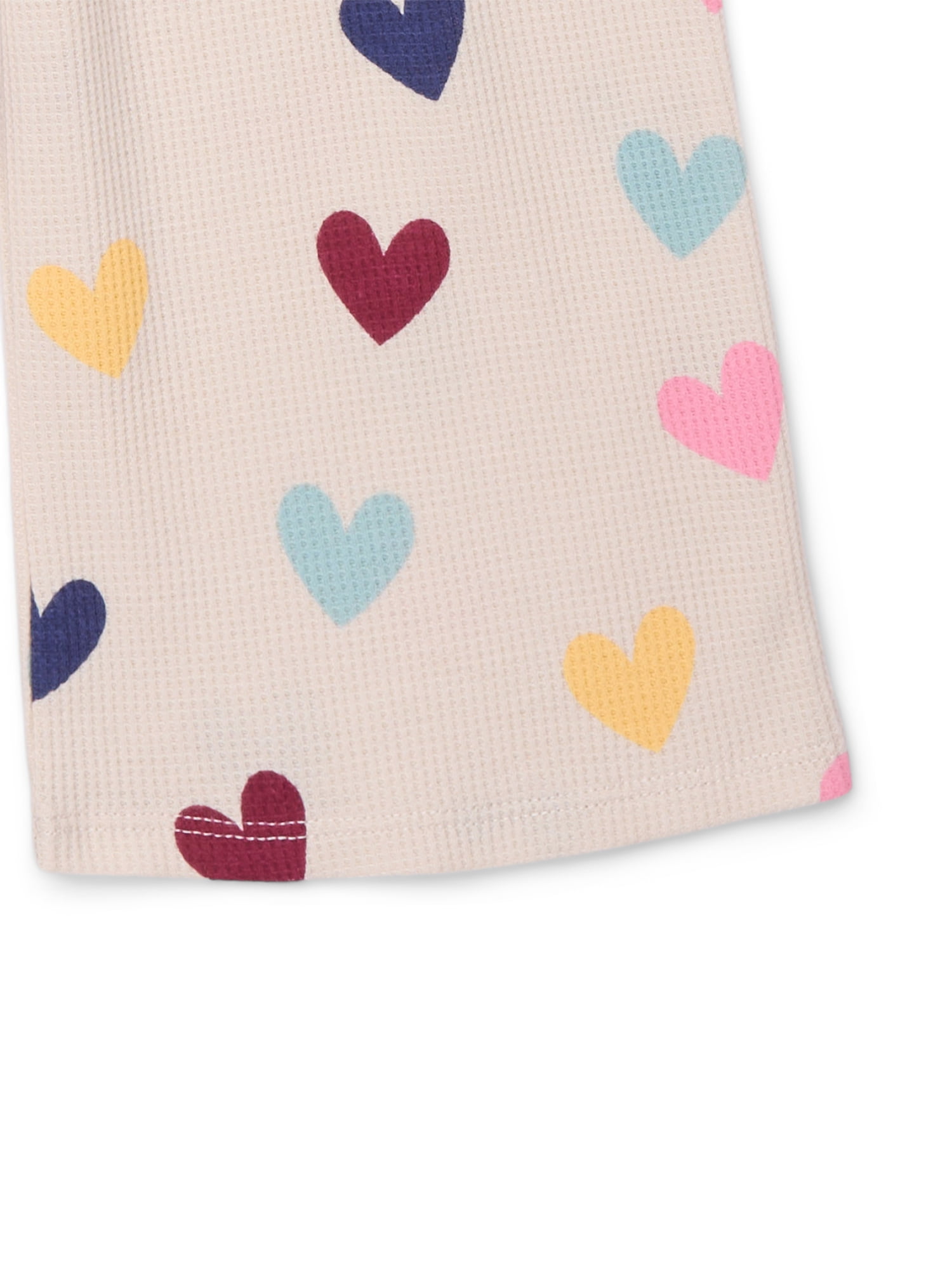 Garanimals Toddler Girl Printed Thermal Wide Leg Pants, Sizes 2T-5T