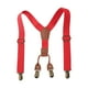 thumbnail image 5 of Tirantes para niños, tirantes para espalda en Y, tirantes para pantalones, tirantes de esmoquin formales, rojo, 5 of 10