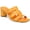 Orange, variant on Women's Flexa Carly Heeled Slide Sandal Tan Brown 9M