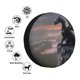 thumbnail image 4 of Balery Black Dragon Cliff Dawn Cubiertas para Neumáticos - Protector Resistente para Neumáticos de Camioneta, SUV, Remolque, Camper y RV-14 inch, 4 of 6