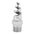 thumbnail image 2 of Buse Spirale en Acier Inoxydable, Filetage Mâle Anti-Obstruction Accessoires d'Arrosage Structure de Buse Spirale Compacte, 2 of 7