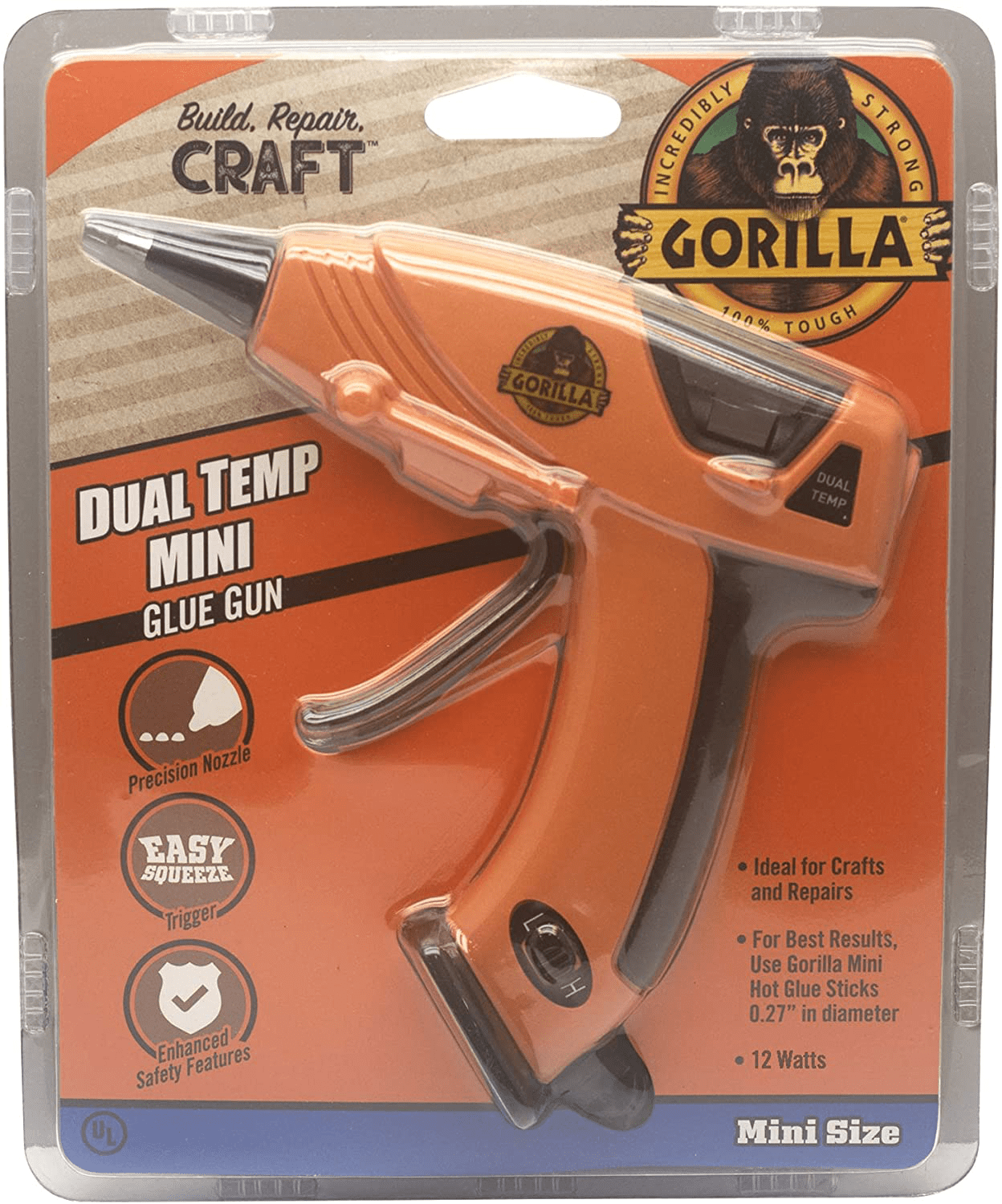 Gorilla Dual-Temperature Mini Glue Gun - Kibler Lumber