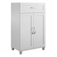 thumbnail image 1 of Systembuild Evolution Lory Framed 2 Door/1 Drawer Base Cabinet, White, 1 of 8