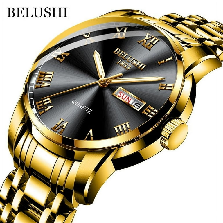 Top Brand Watch Men Stainless Steel Waterproof Wrist Watch