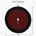 thumbnail image 3 of Gupgi Christmas Tree Skirt with Plaid Pattern, Farmhouse Decoration, 3 of 7