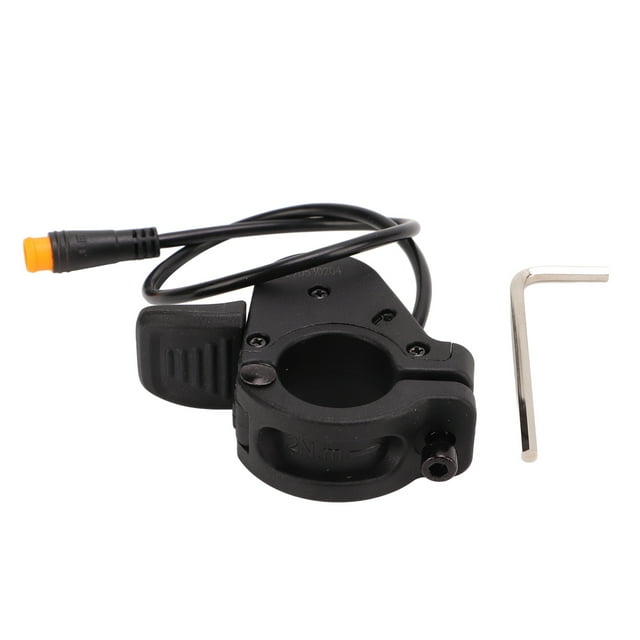 Acelerador de pulgar para bicicleta eléctrica modificado con batería de litio, 300X, con conector impermeable, universal, para izquierda y derecha.