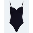 thumbnail image 5 of Free Assembly Women's Scalloped Balconette Underwire One Piece Swimsuit, Sizes XS-XL, 5 of 5