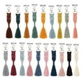 thumbnail image 2 of Techinal Tassel Keychains for Women Boho key Holder Keyring Macrame Bag Charm Car Hanging Jewelry Gift for Friends, 2 of 19